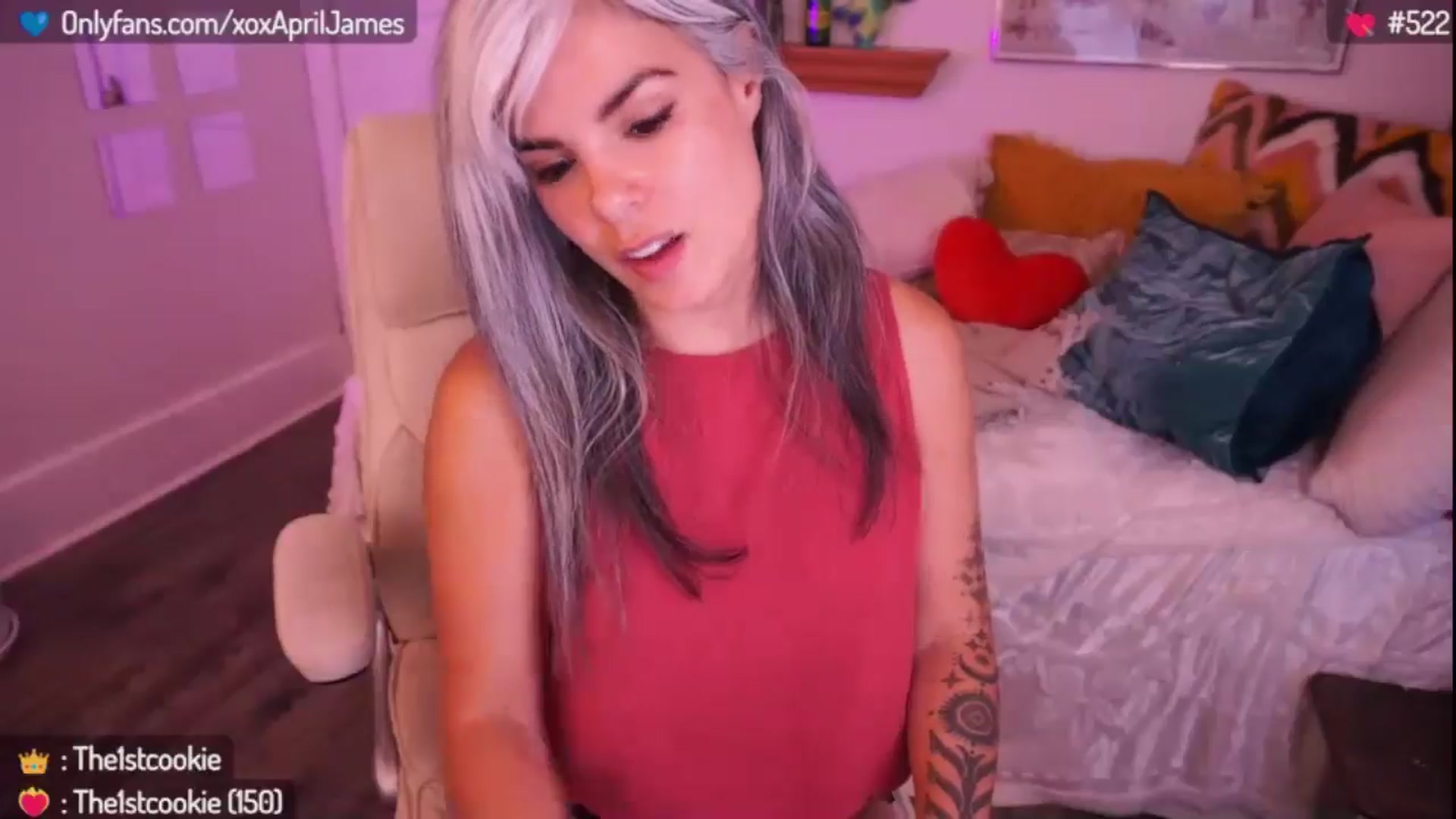 Gallery image thumbnail from AprilJames's myfreecams stream on, 05/21/2024, 24:21 image 3 of 20