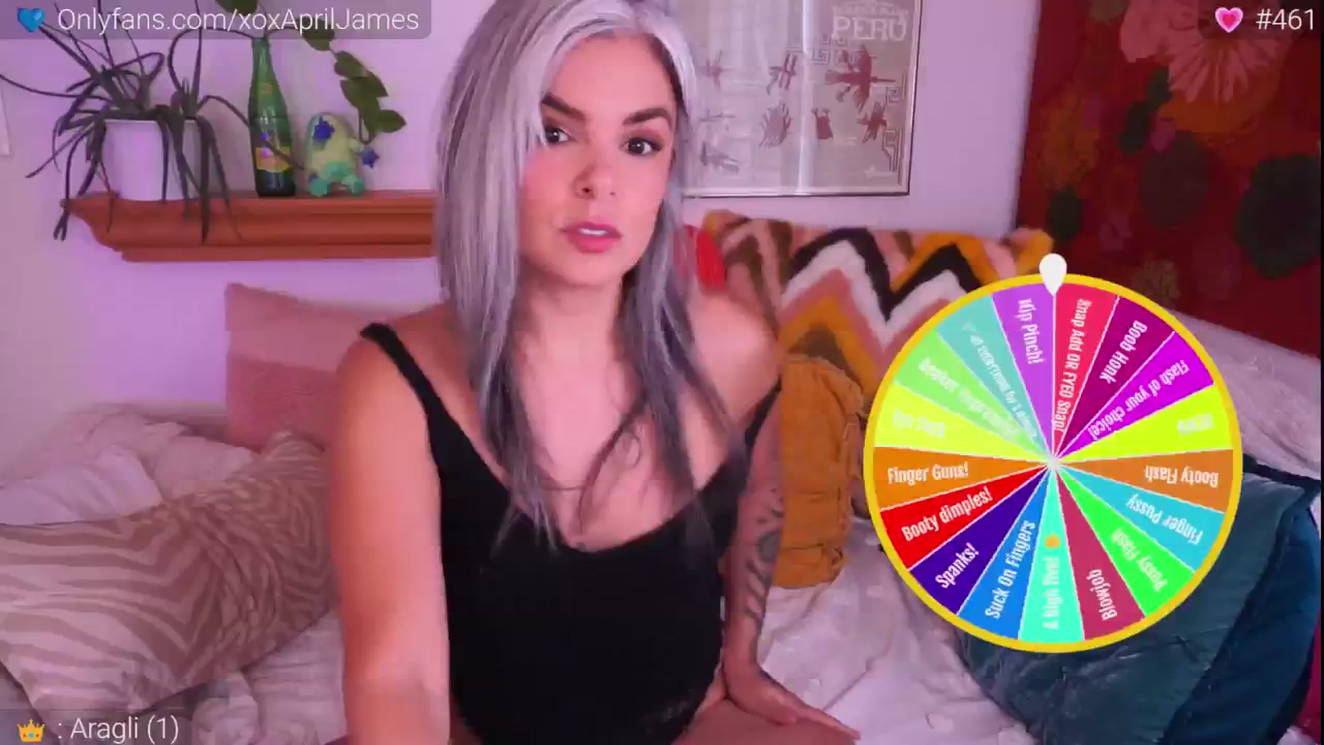 Gallery image thumbnail from AprilJames's myfreecams stream on, 06/07/2024, 21:09 image 5 of 20