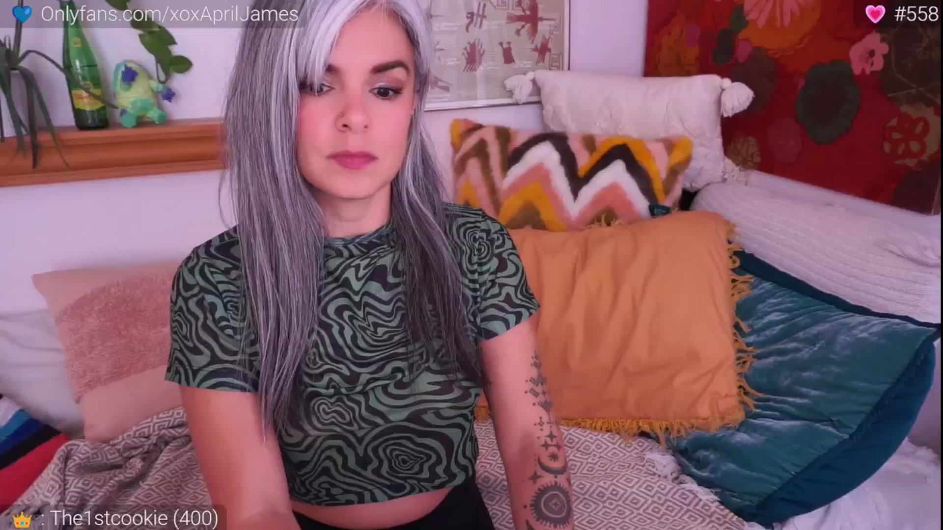 Gallery image thumbnail from AprilJames's myfreecams stream on, 06/14/2024, 23:46 image 12 of 20