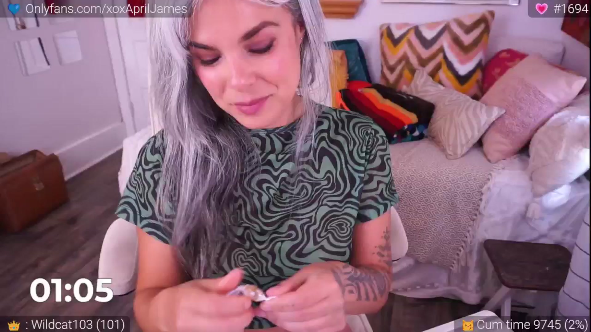 Gallery image thumbnail from AprilJames's myfreecams stream on, 08/01/2024, 21:29 image 19 of 20