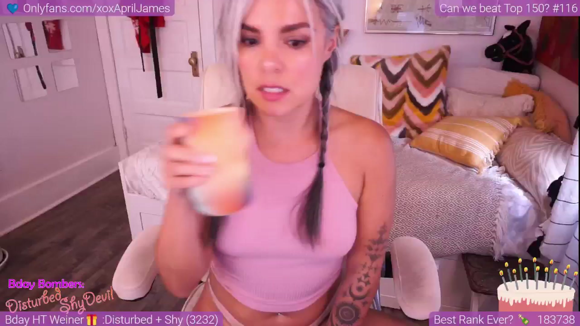 Gallery image thumbnail from AprilJames's myfreecams stream on, 09/02/2024, 23:19 image 12 of 20
