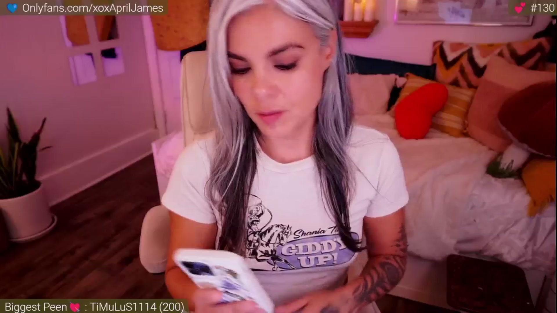 Gallery image thumbnail from AprilJames's myfreecams stream on, 11/04/2024, 23:50 image 9 of 20
