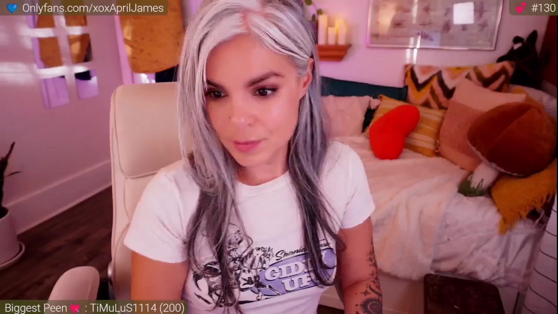 Gallery image thumbnail from AprilJames's myfreecams stream on, 11/04/2024, 23:50 image 2 of 20
