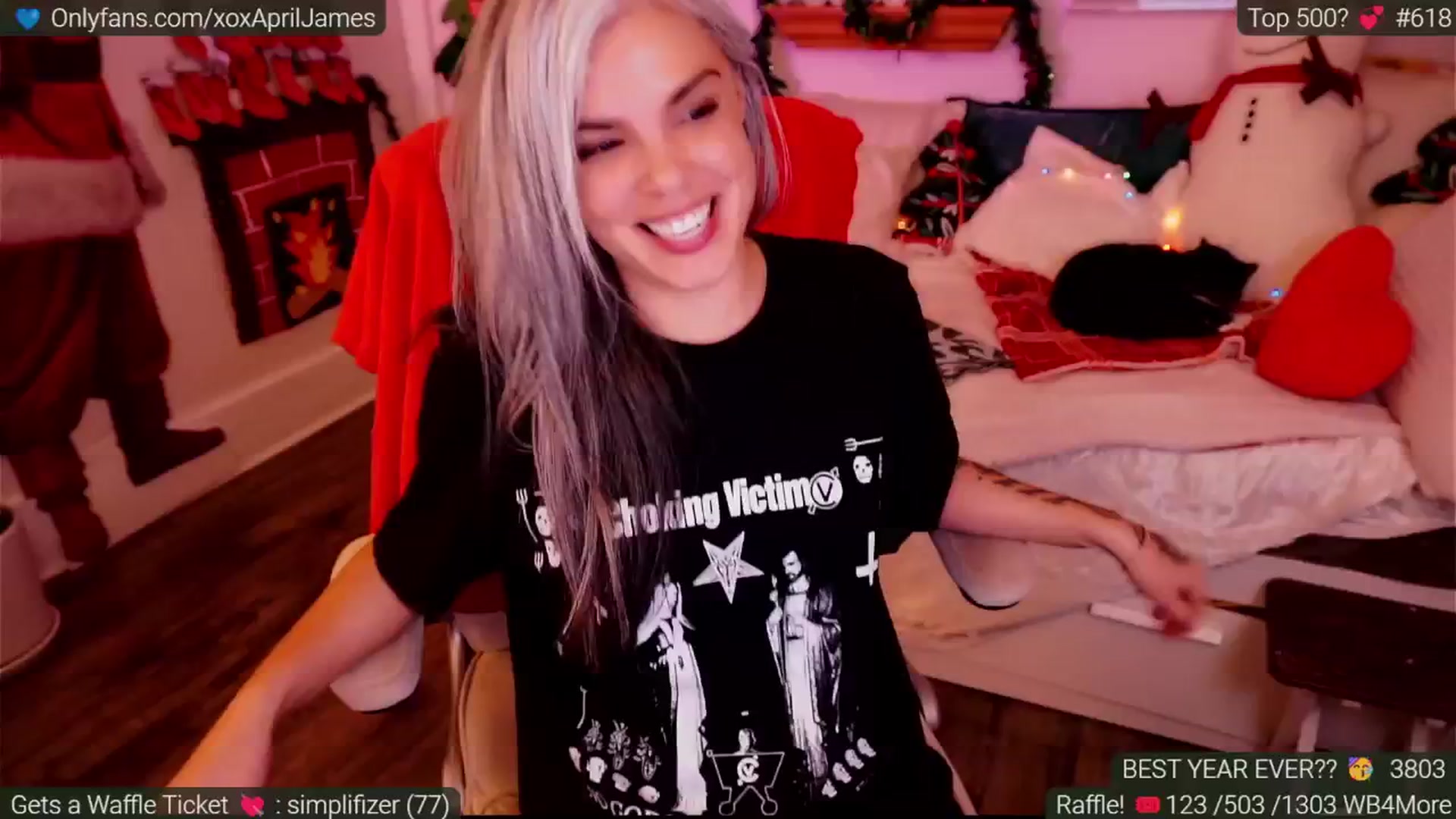 Gallery image thumbnail from AprilJames's myfreecams stream on, 12/30/2024, 01:34 image 11 of 20