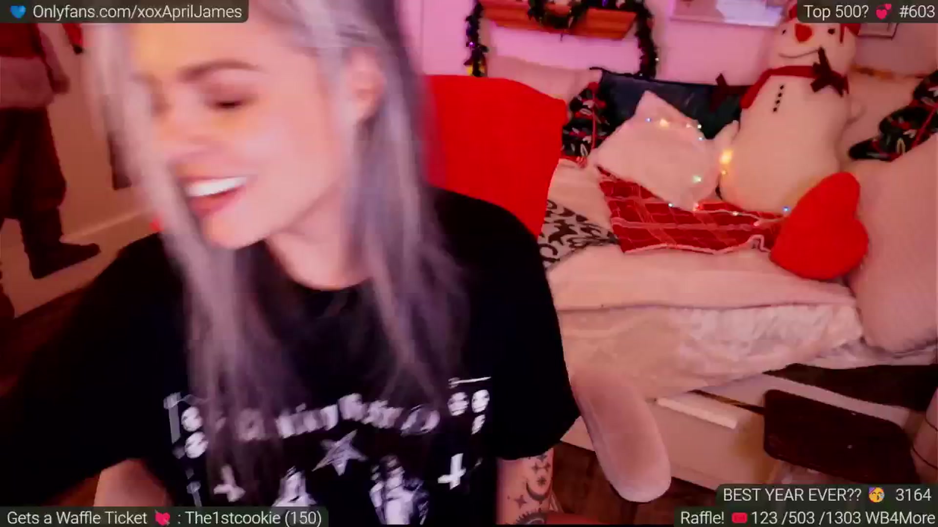 Gallery image thumbnail from AprilJames's myfreecams stream on, 12/30/2024, 01:34 image 20 of 20