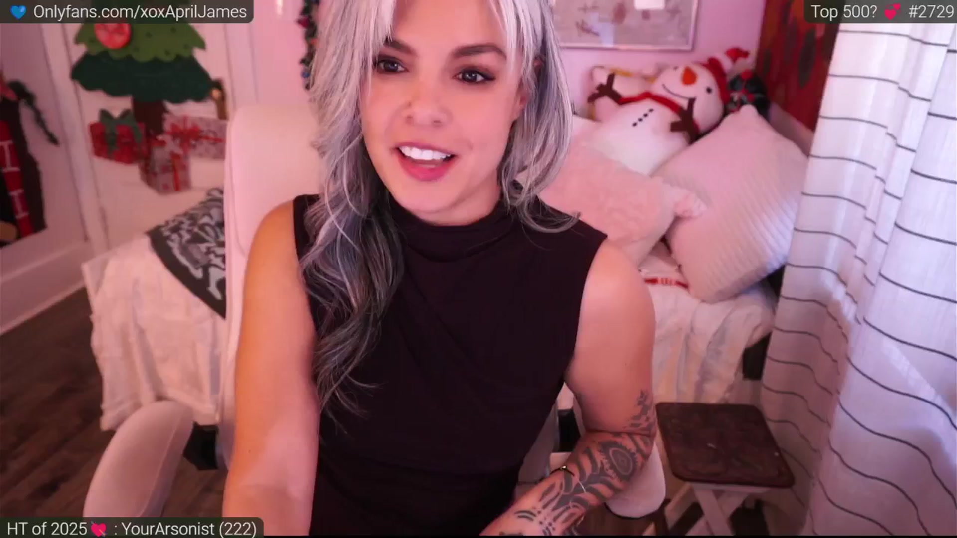 Gallery image thumbnail from AprilJames's myfreecams stream on, 01/02/2025, 23:56 image 6 of 20