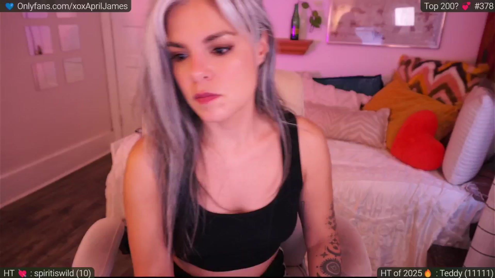 Gallery image thumbnail from AprilJames's myfreecams stream on, 01/07/2025, 23:29 image 6 of 20