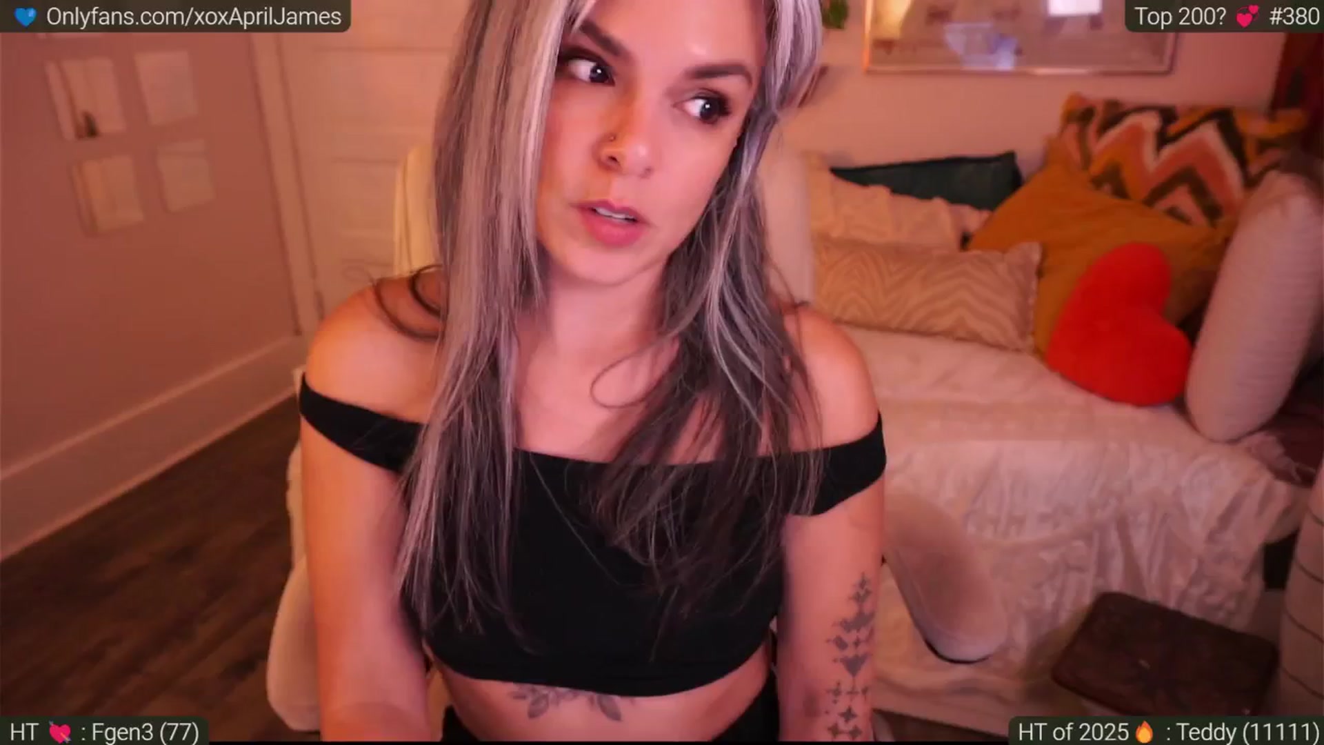 Gallery image thumbnail from AprilJames's myfreecams stream on, 01/08/2025, 24:00 image 4 of 20