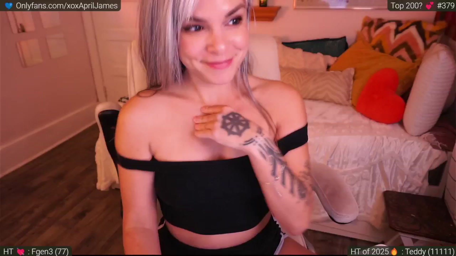 Gallery image thumbnail from AprilJames's myfreecams stream on, 01/08/2025, 24:00 image 9 of 20