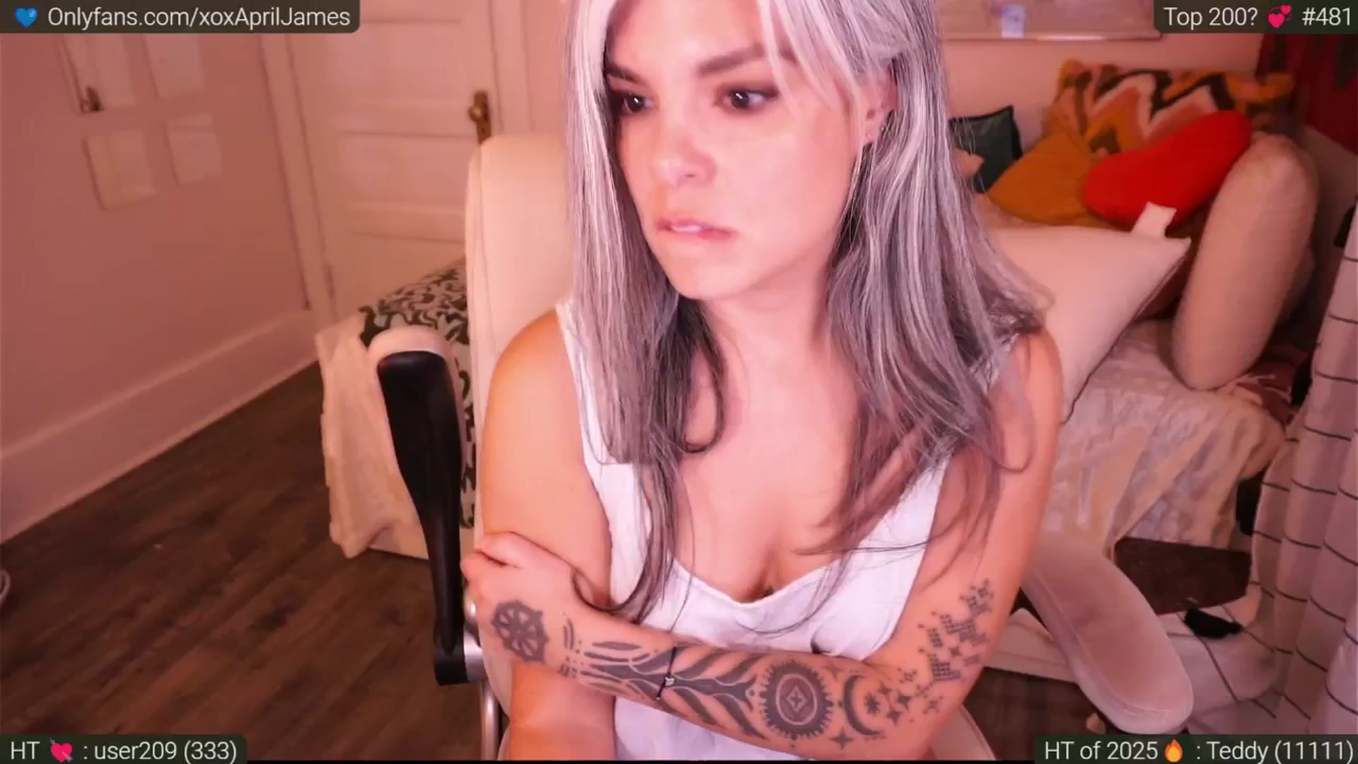 Gallery image thumbnail from AprilJames's myfreecams stream on, 01/11/2025, 02:08 image 11 of 20