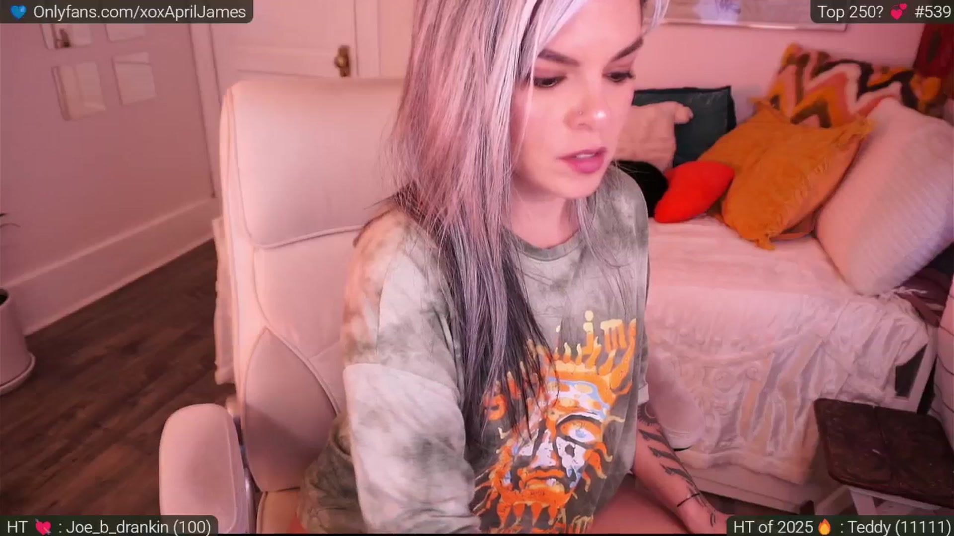Gallery image thumbnail from AprilJames's myfreecams stream on, 01/13/2025, 24:05 image 2 of 20