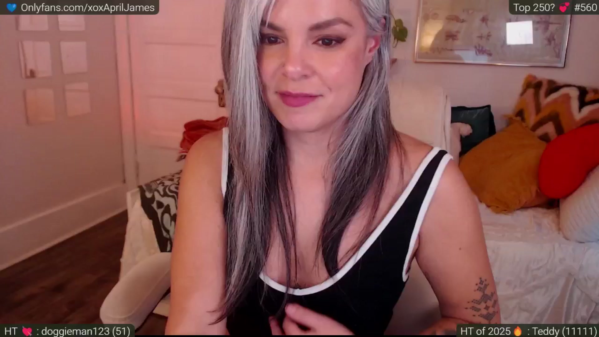 Gallery image thumbnail from AprilJames's myfreecams stream on, 01/16/2025, 23:48 image 18 of 20
