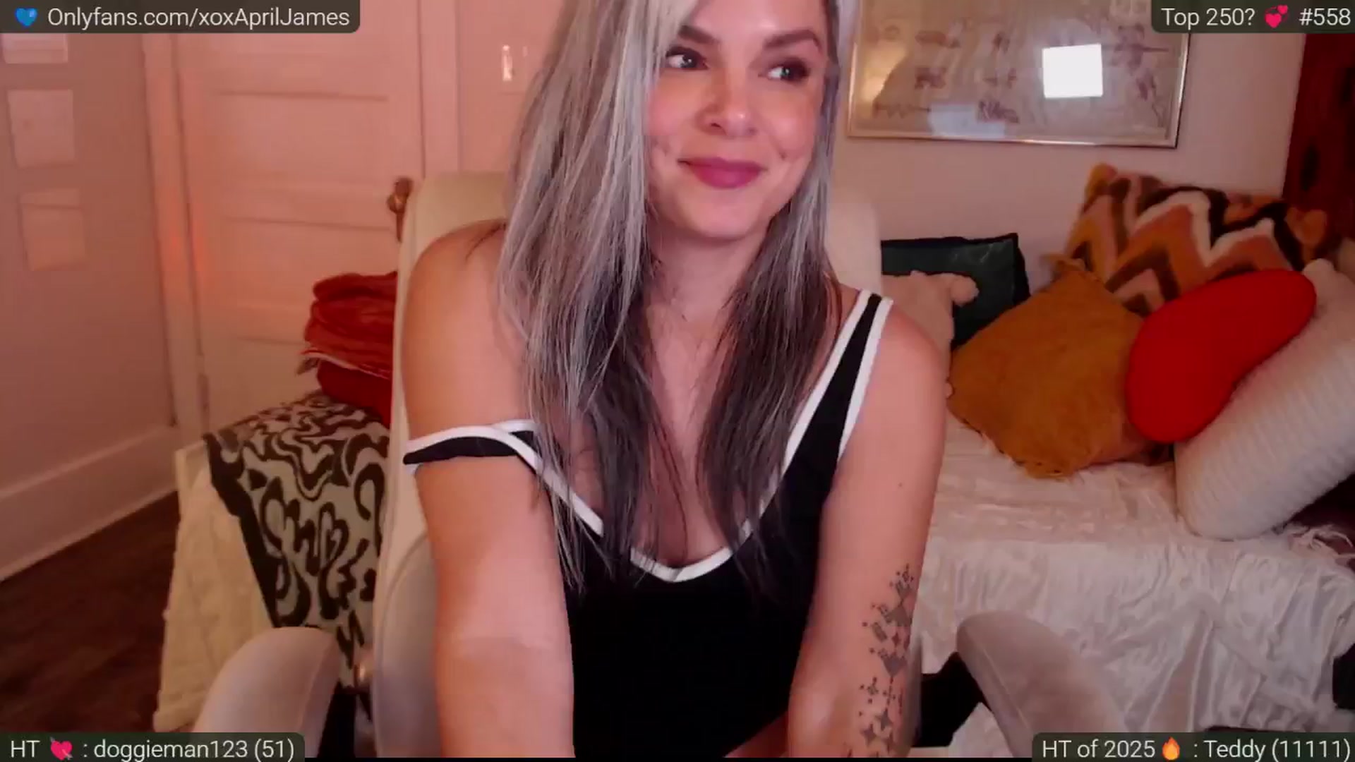 Gallery image thumbnail from AprilJames's myfreecams stream on, 01/17/2025, 01:04 image 5 of 20