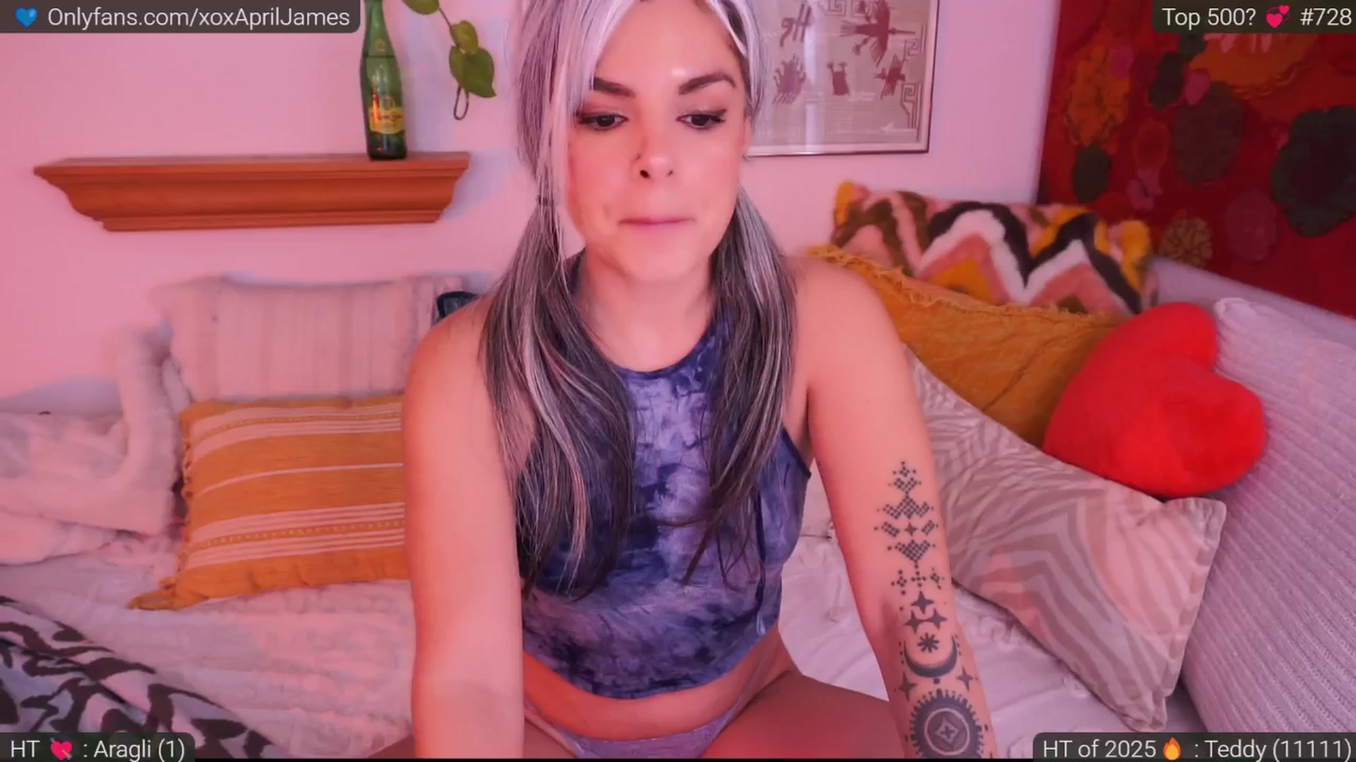 Gallery image thumbnail from AprilJames's myfreecams stream on, 01/25/2025, 21:51 image 17 of 20