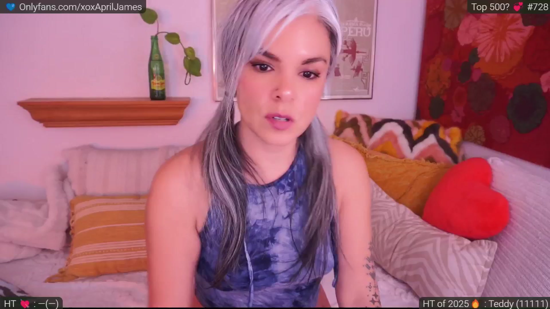 Gallery image thumbnail from AprilJames's myfreecams stream on, 01/25/2025, 21:51 image 3 of 20