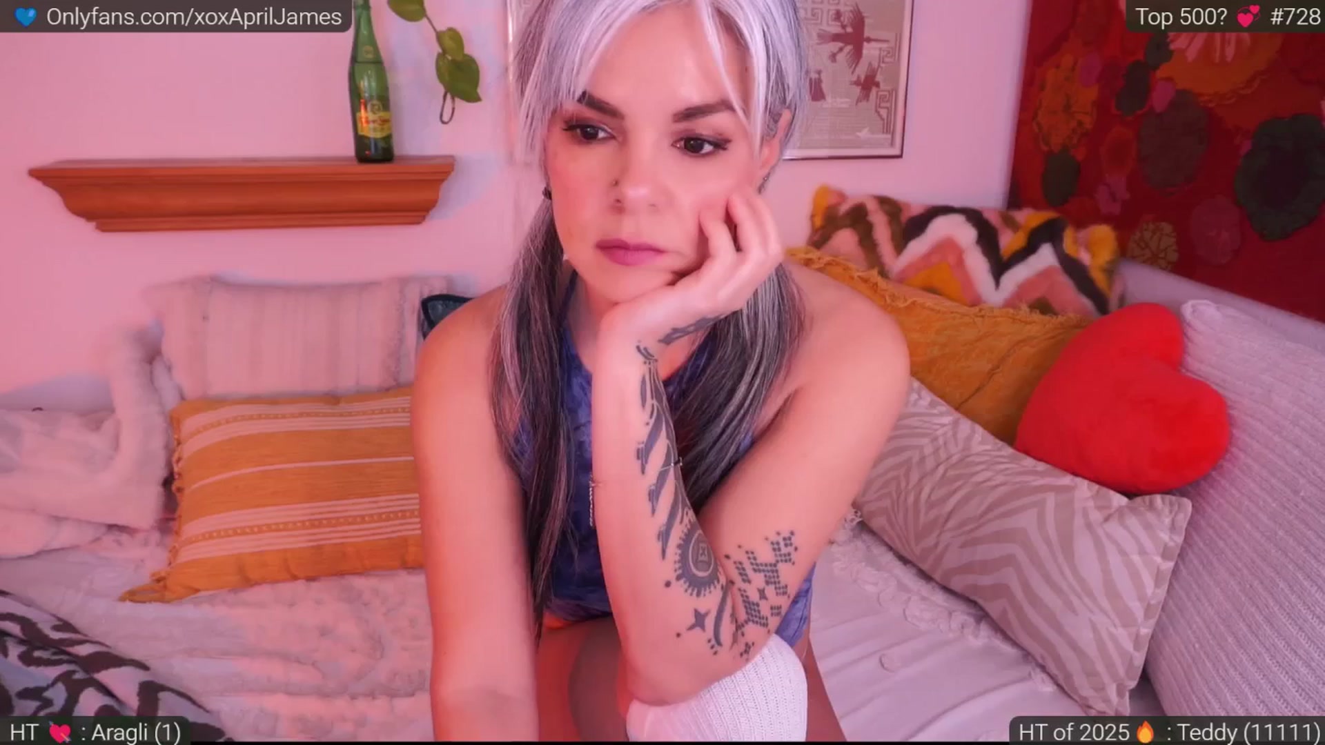 Gallery image thumbnail from AprilJames's myfreecams stream on, 01/25/2025, 21:51 image 12 of 20