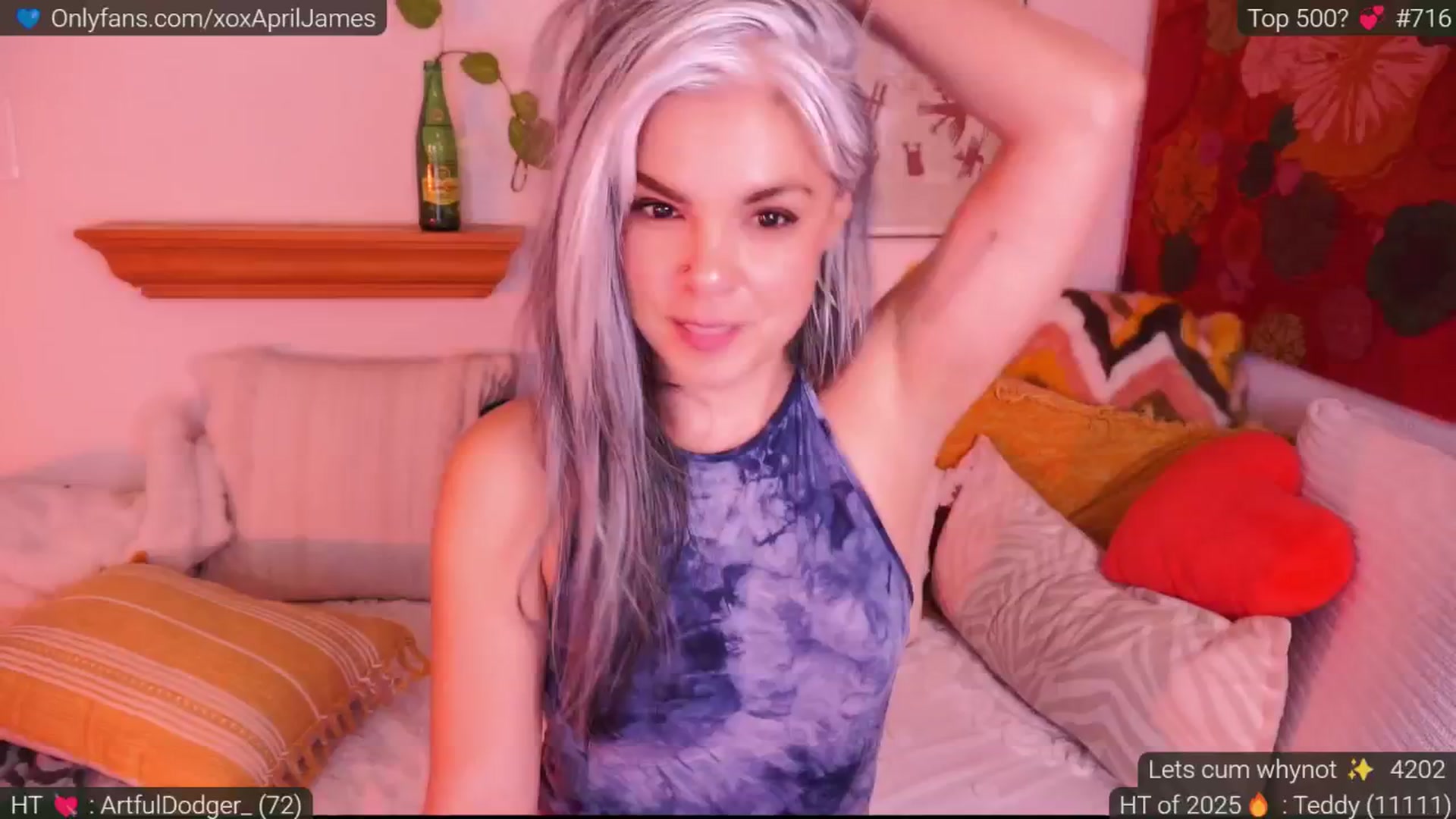 Gallery image thumbnail from AprilJames's myfreecams stream on, 01/26/2025, 24:28 image 11 of 20