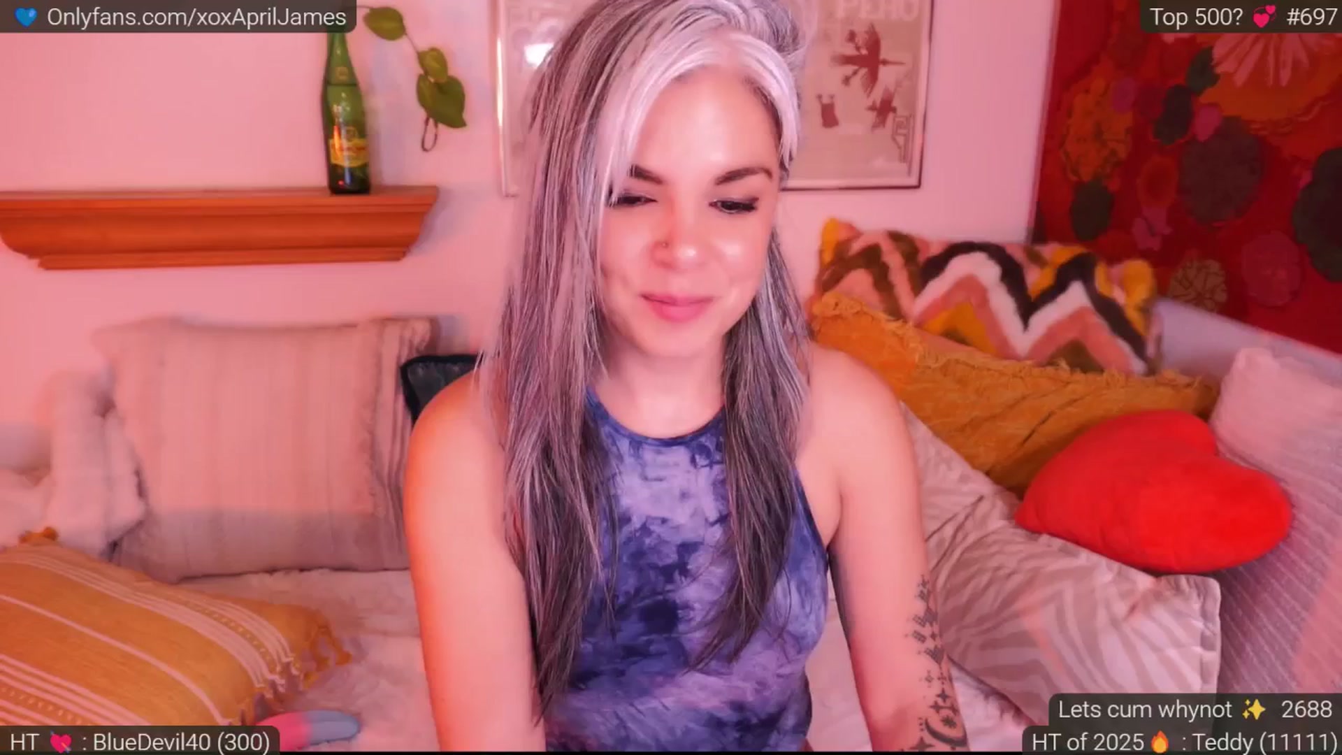 Gallery image thumbnail from AprilJames's myfreecams stream on, 01/26/2025, 24:28 image 19 of 20