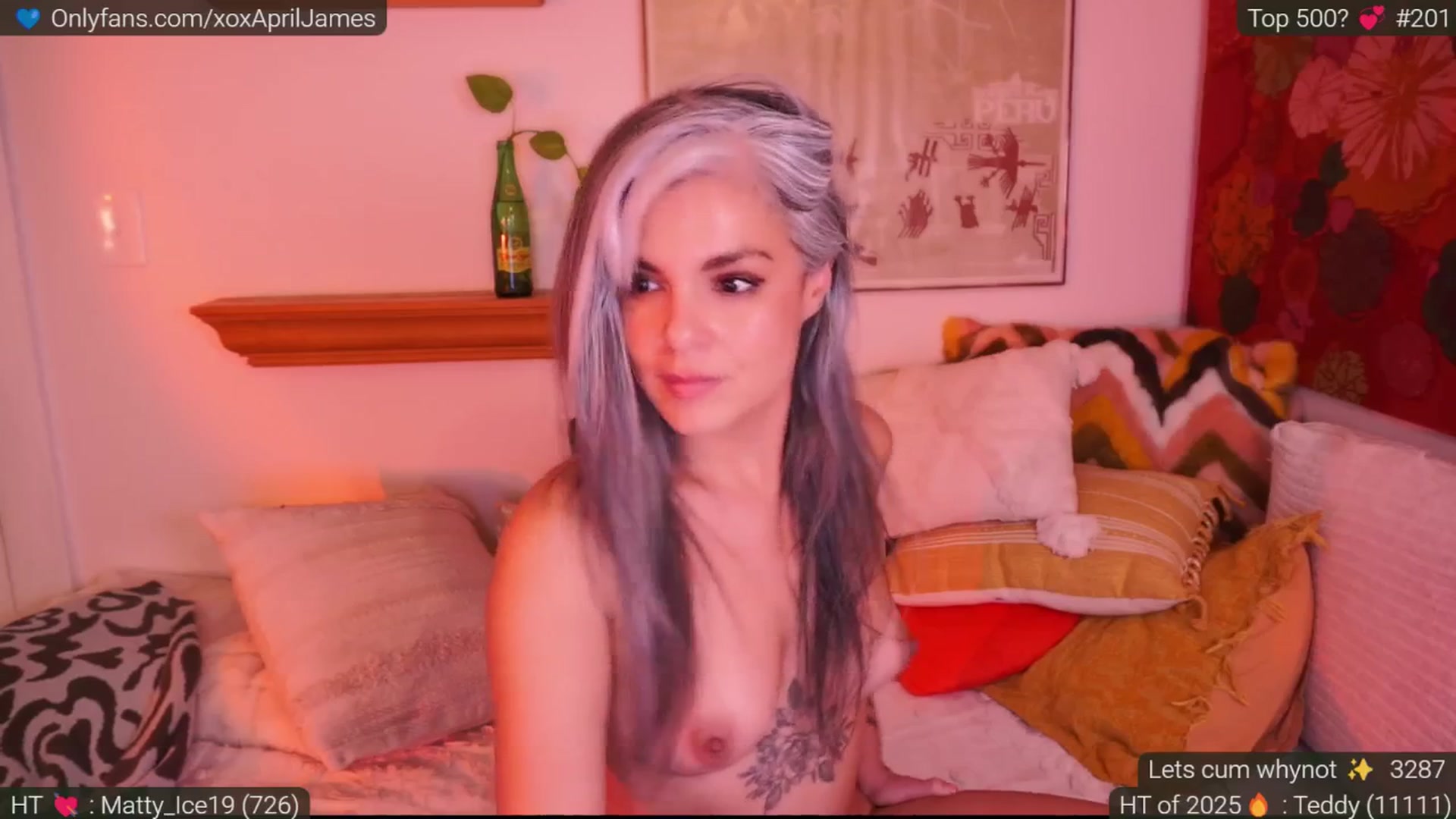 Gallery image thumbnail from AprilJames's myfreecams stream on, 02/02/2025, 03:42 image 15 of 20