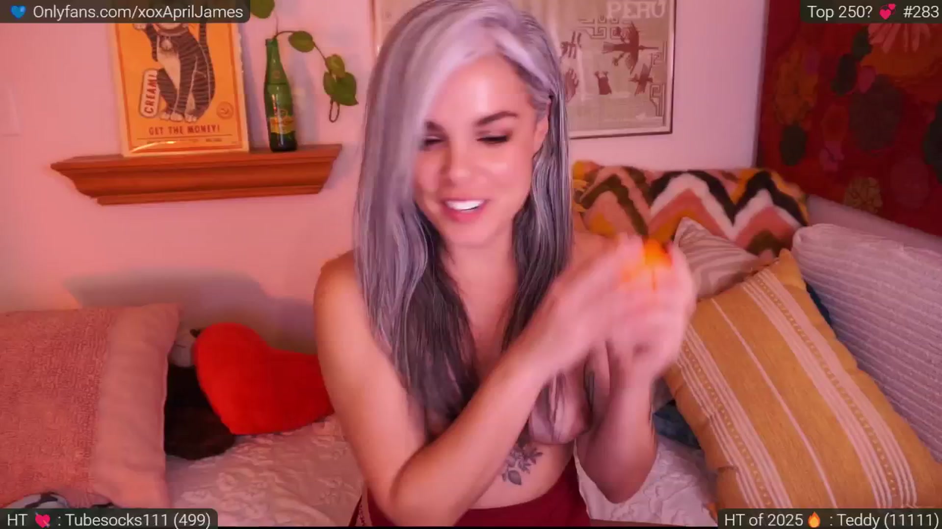 Gallery image thumbnail from AprilJames's myfreecams stream on, 02/08/2025, 03:47 image 5 of 20