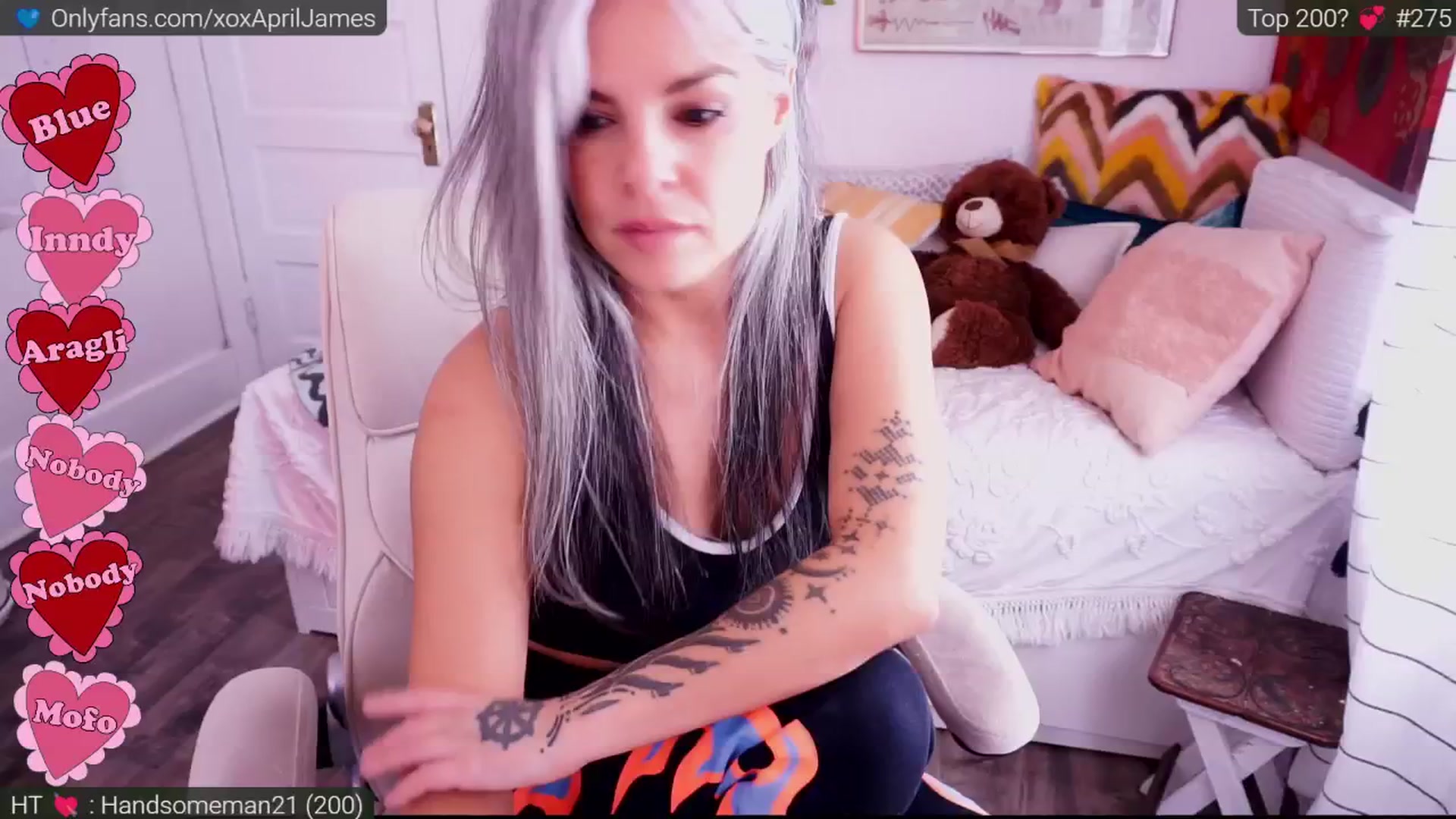 Gallery image thumbnail from AprilJames's myfreecams stream on, 02/09/2025, 18:02 image 18 of 20