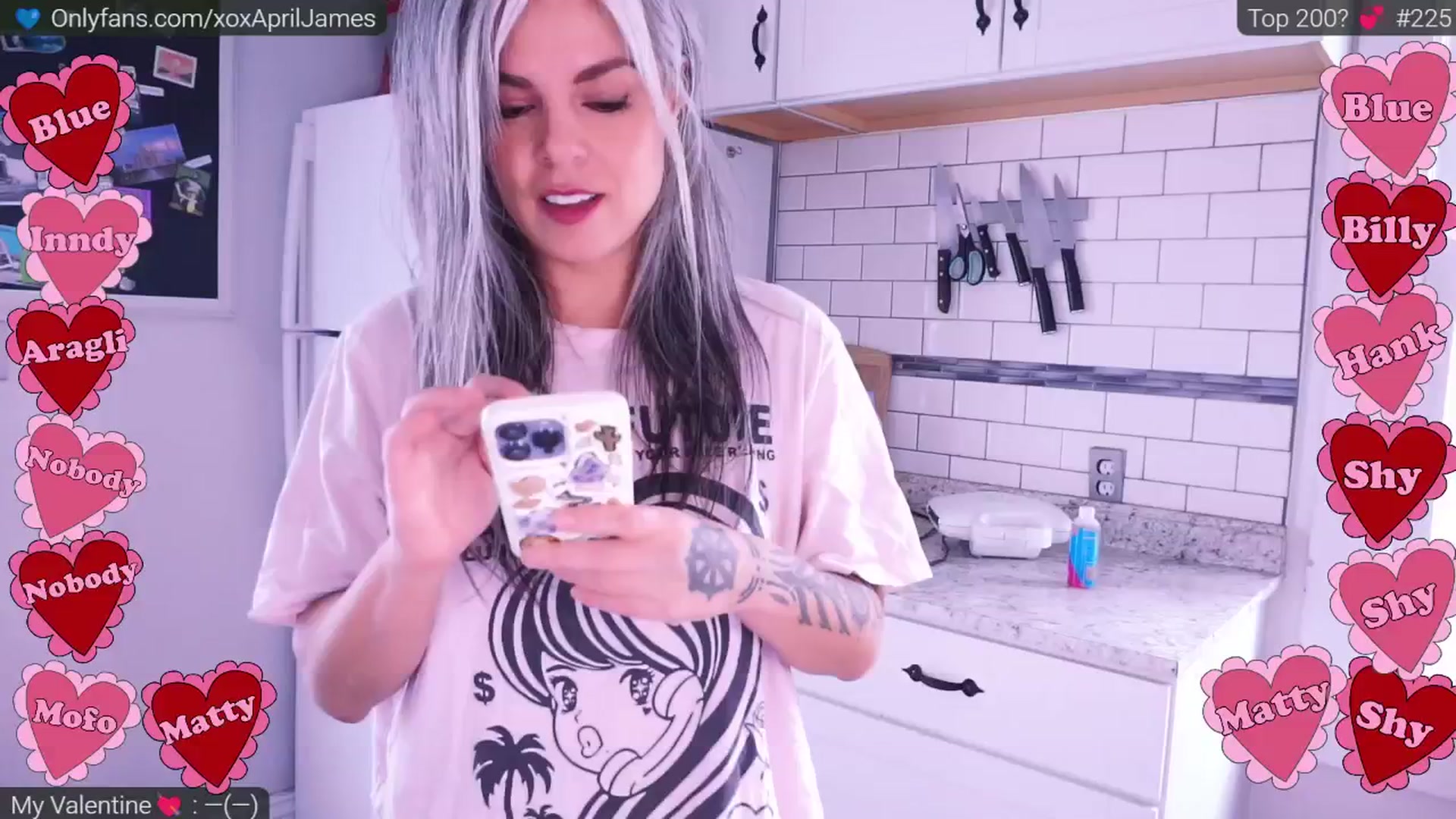 Gallery image thumbnail from AprilJames's myfreecams stream on, 02/14/2025, 21:59 image 1 of 20