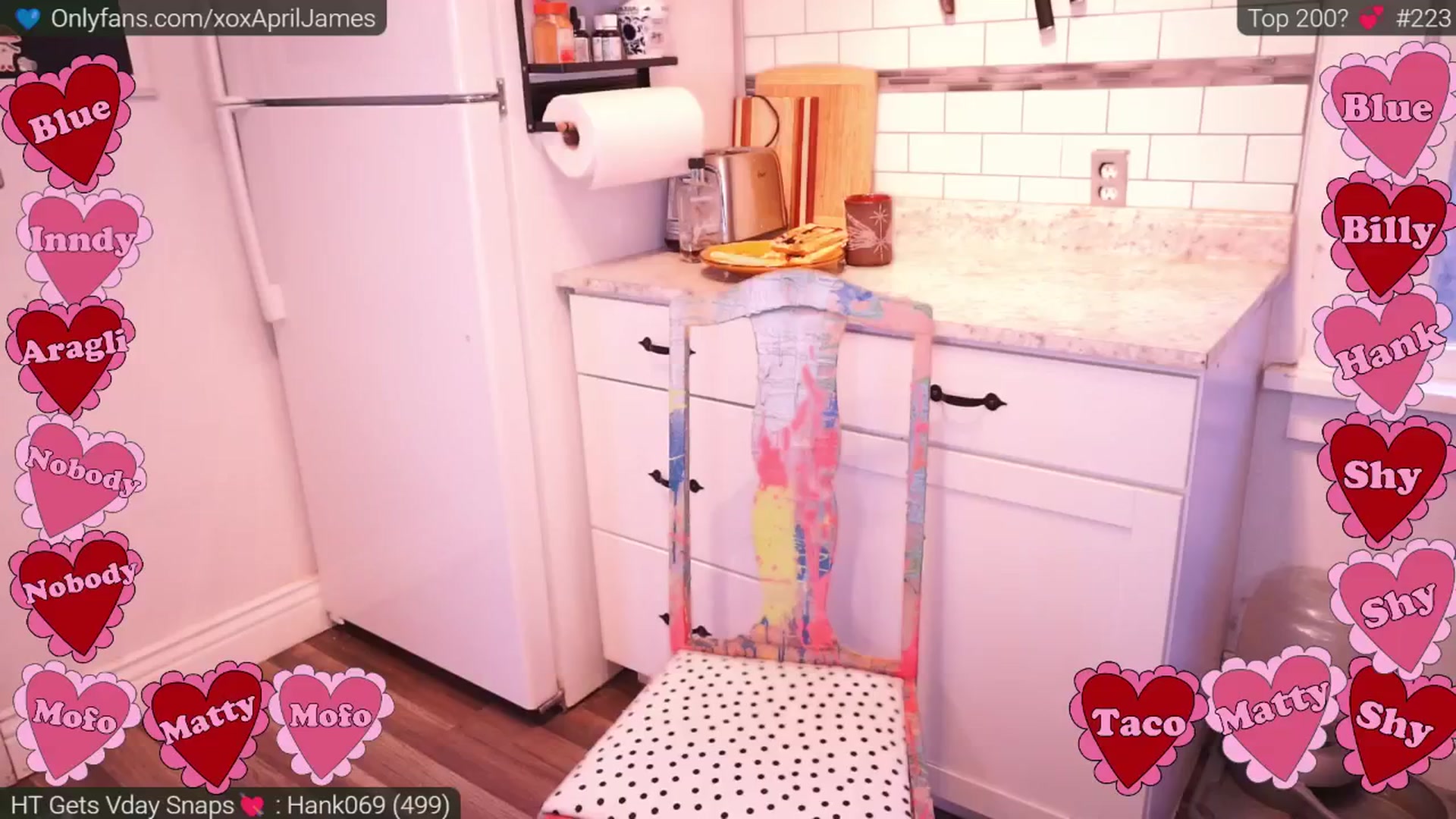 Gallery image thumbnail from AprilJames's myfreecams stream on, 02/15/2025, 24:38 image 13 of 20