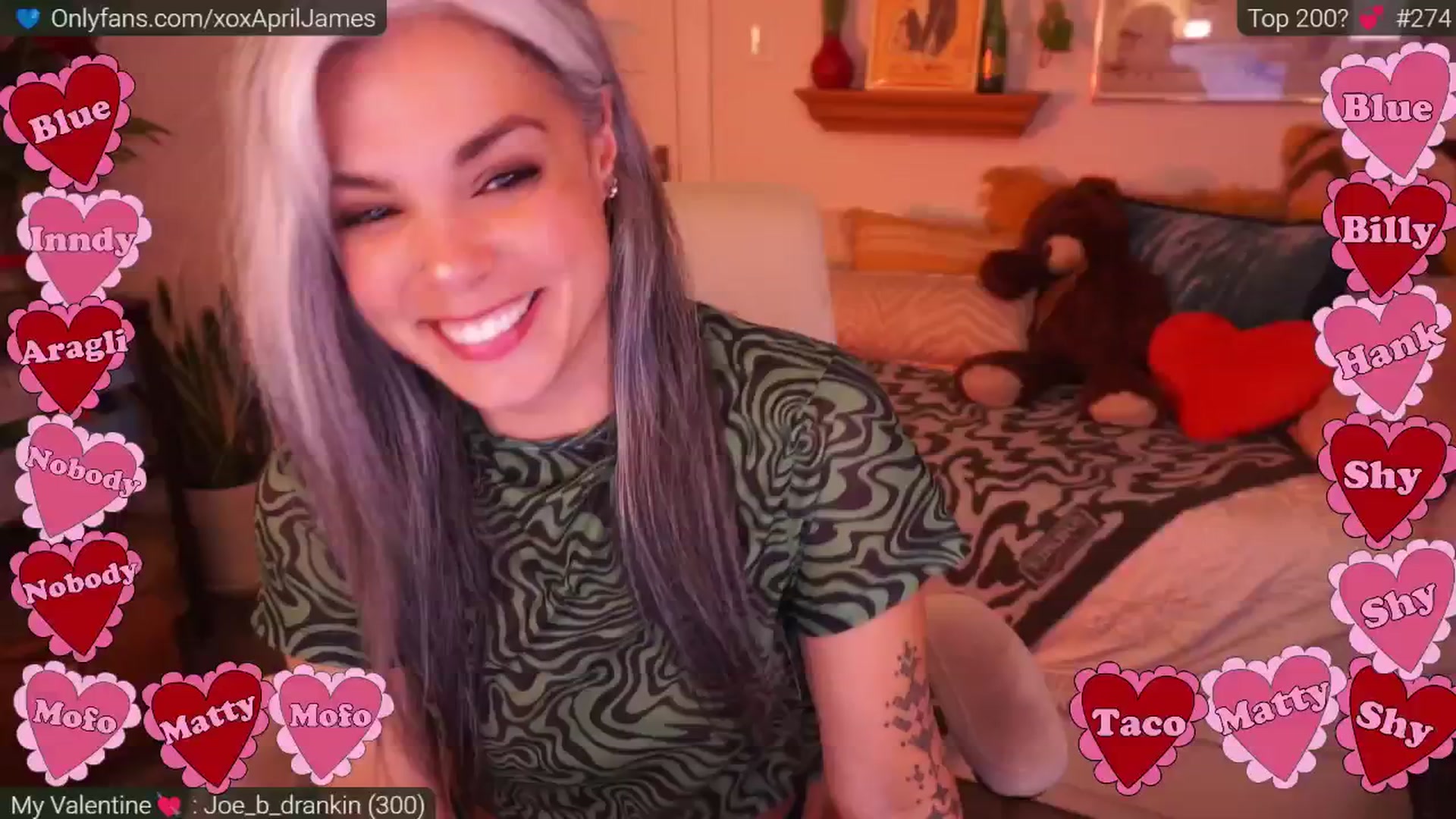 Gallery image thumbnail from AprilJames's myfreecams stream on, 02/18/2025, 24:46 image 4 of 20