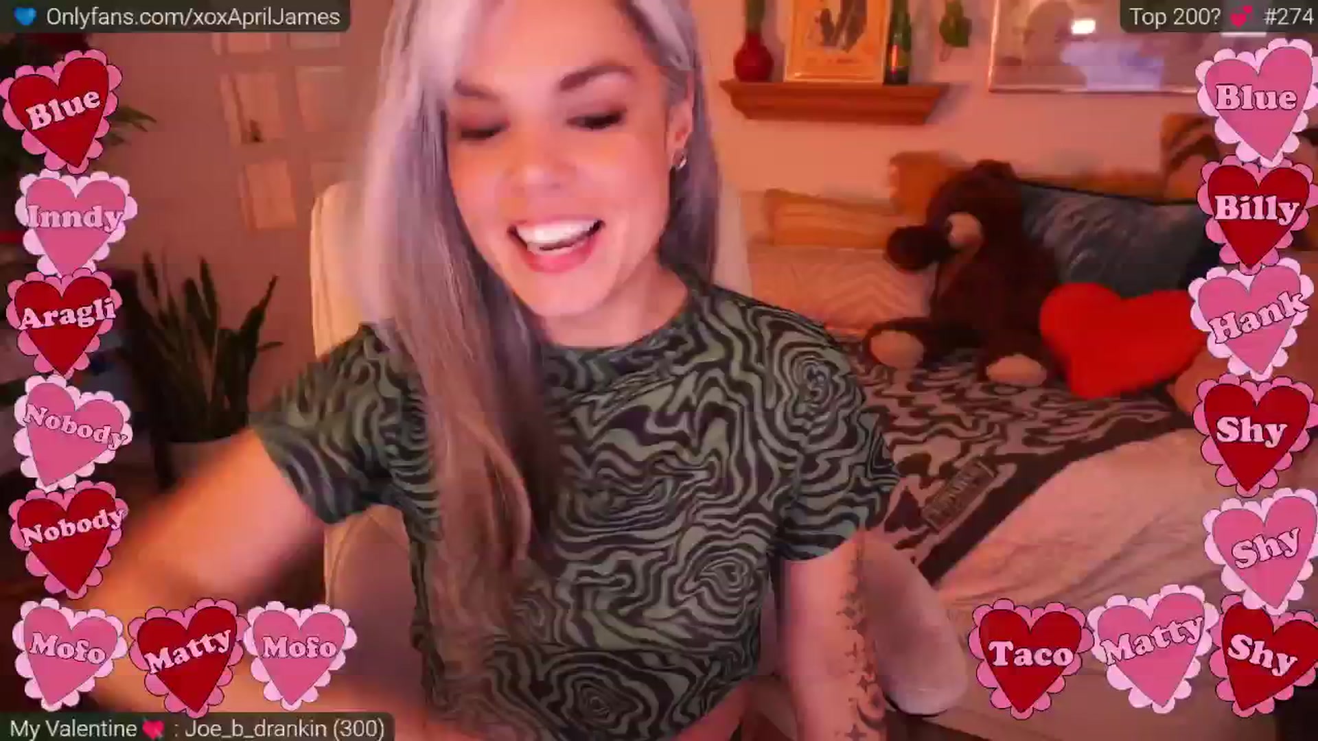 Gallery image thumbnail from AprilJames's myfreecams stream on, 02/18/2025, 24:46 image 9 of 20