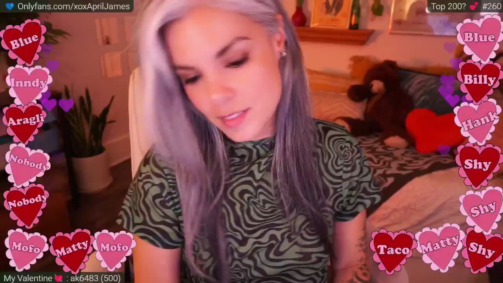Gallery image thumbnail from AprilJames's myfreecams stream on, 02/18/2025, 02:21 image 2 of 20