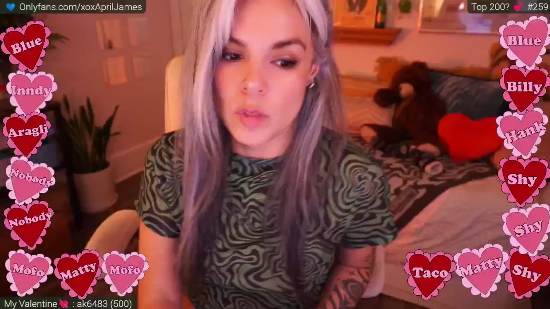 Gallery image thumbnail from AprilJames's myfreecams stream on, 02/18/2025, 02:21 image 6 of 20