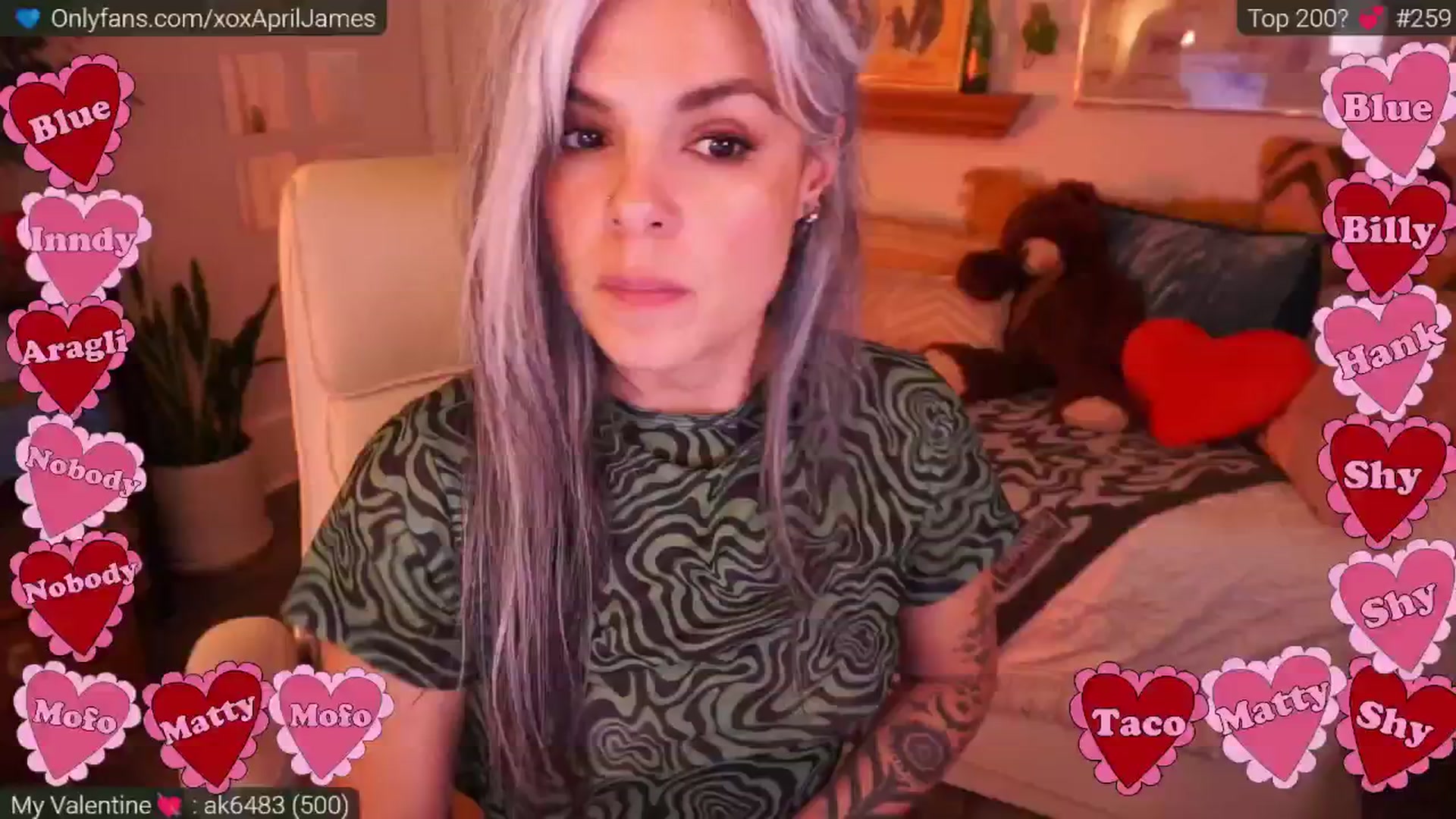 Gallery image thumbnail from AprilJames's myfreecams stream on, 02/18/2025, 02:21 image 12 of 20
