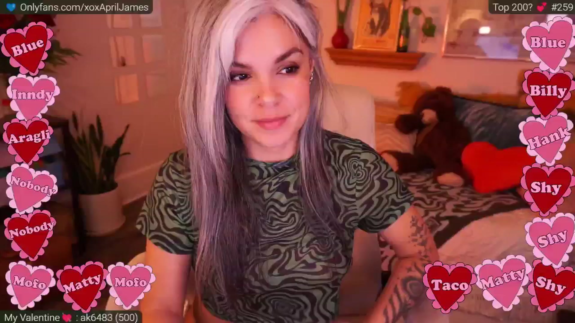 Gallery image thumbnail from AprilJames's myfreecams stream on, 02/18/2025, 02:21 image 9 of 20