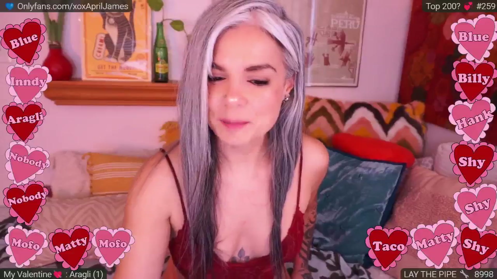 Gallery image thumbnail from AprilJames's myfreecams stream on, 02/18/2025, 23:23 image 10 of 20