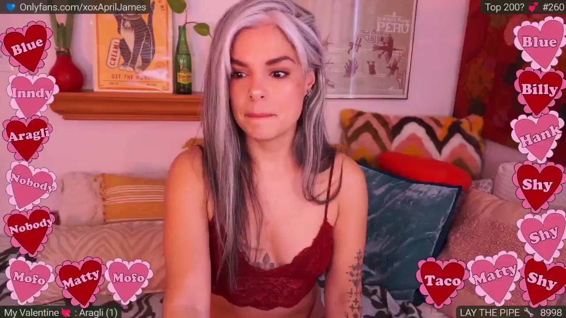 Gallery image thumbnail from AprilJames's myfreecams stream on, 02/18/2025, 23:23 image 17 of 20