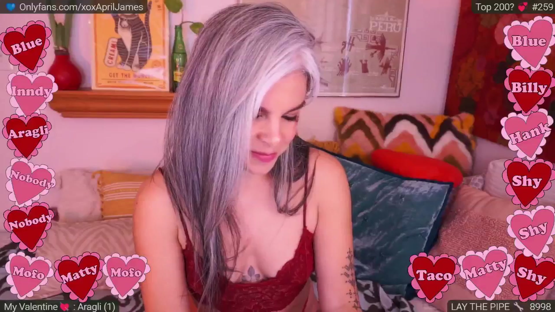 Gallery image thumbnail from AprilJames's myfreecams stream on, 02/18/2025, 23:23 image 16 of 20