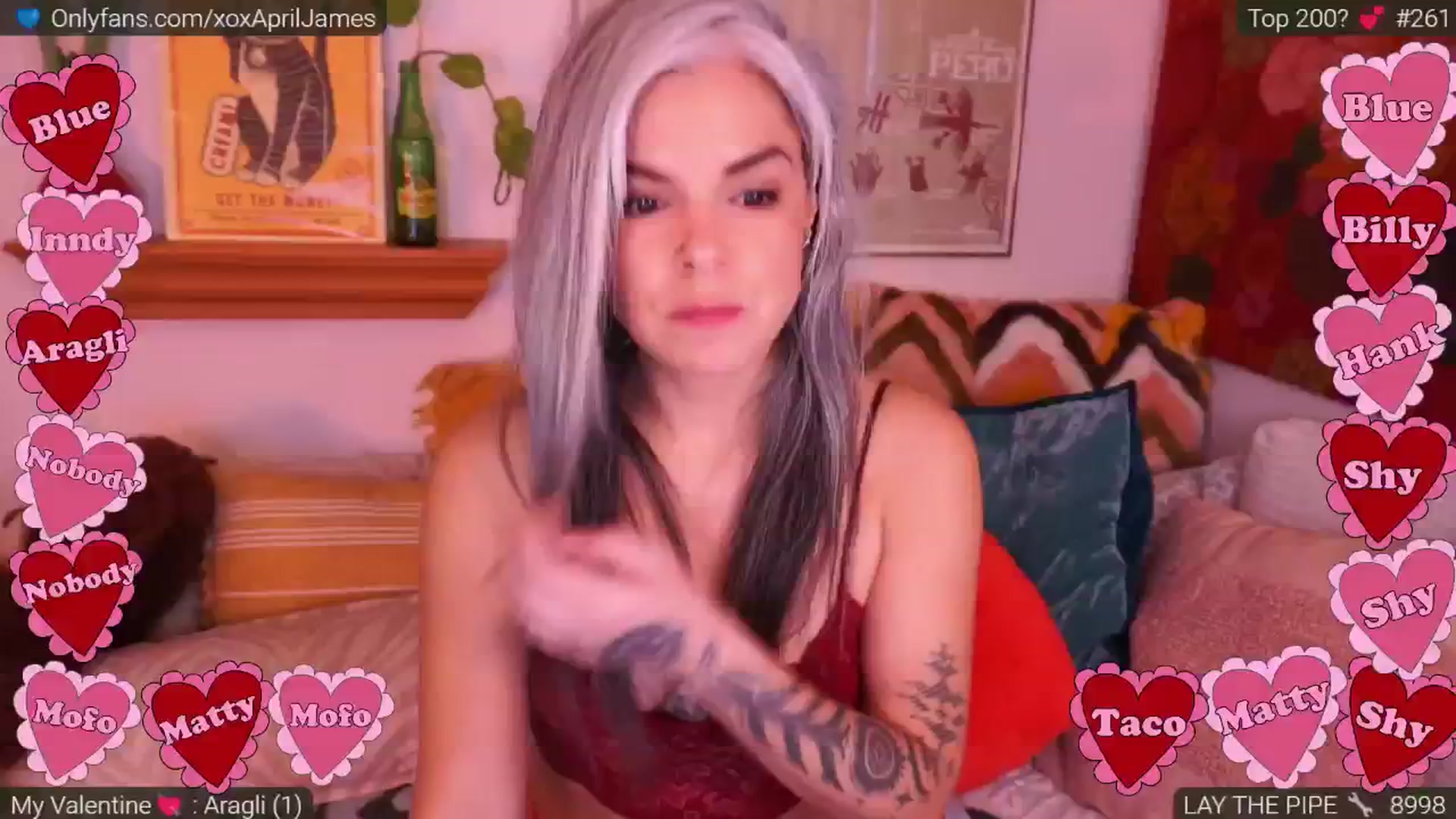 Gallery image thumbnail from AprilJames's myfreecams stream on, 02/19/2025, 24:17 image 8 of 20