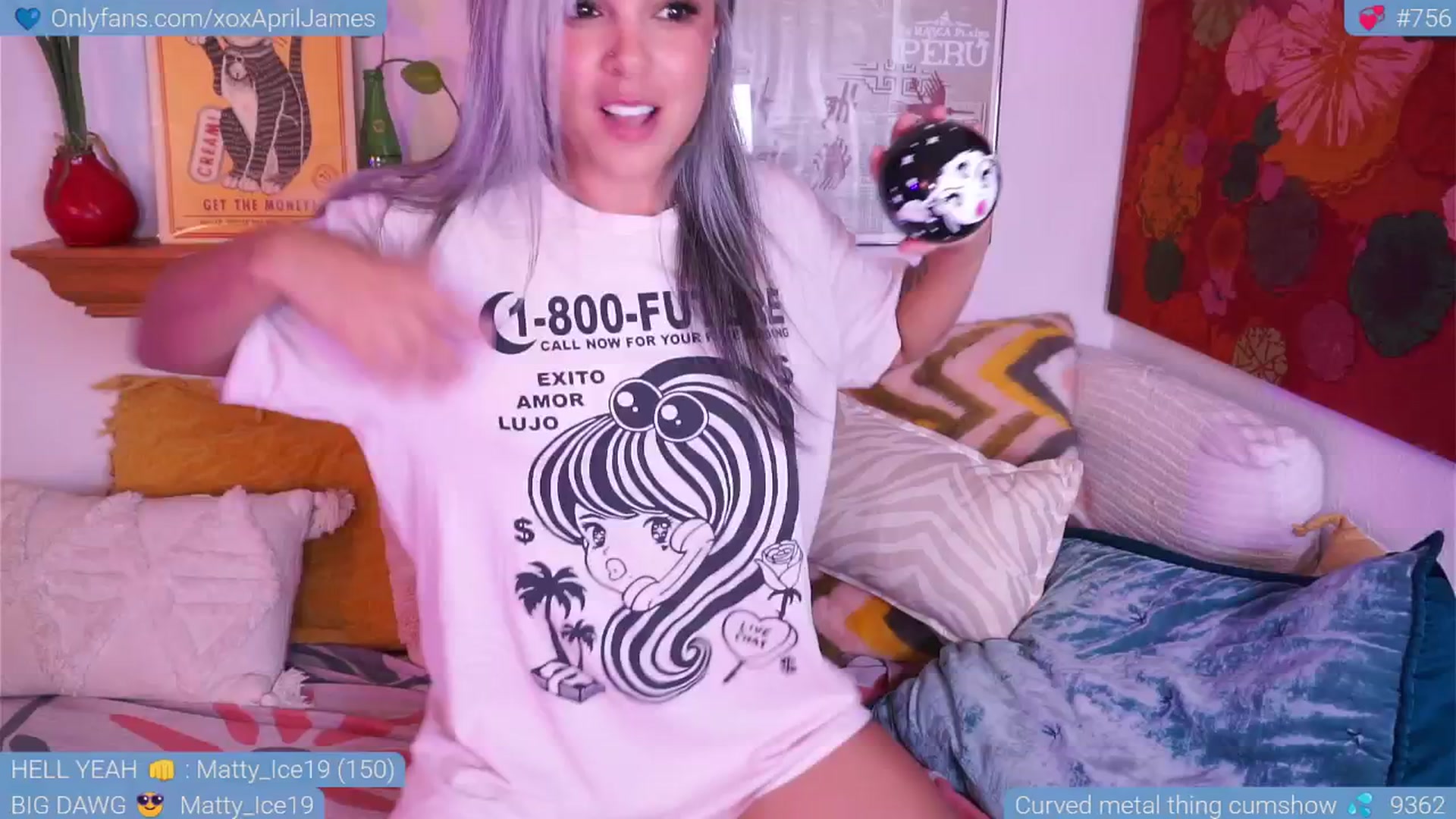 Gallery image thumbnail from AprilJames's myfreecams stream on, 04/14/2025, 01:10 image 10 of 20