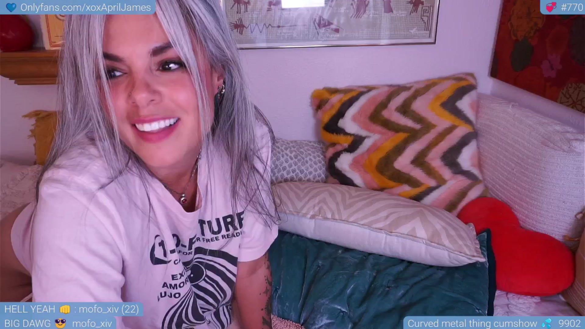Gallery image thumbnail from AprilJames's myfreecams stream on, 04/14/2025, 01:10 image 5 of 20