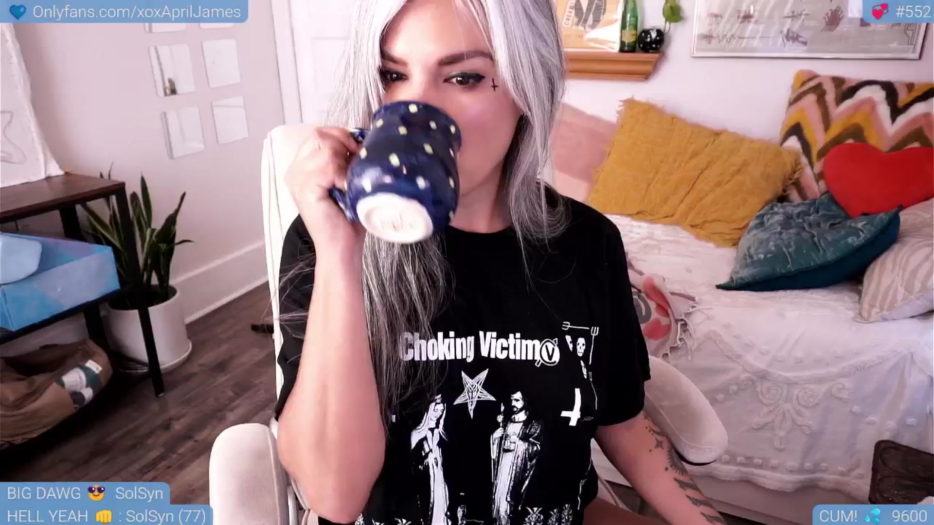 Gallery image thumbnail from AprilJames's myfreecams stream on, 04/21/2025, 03:23 image 5 of 20