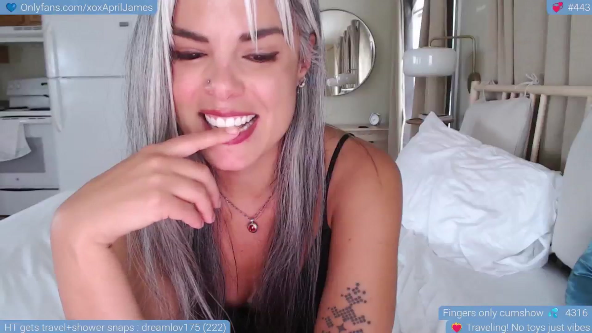 Gallery image thumbnail from AprilJames's myfreecams stream on, 04/26/2025, 18:38 image 20 of 20