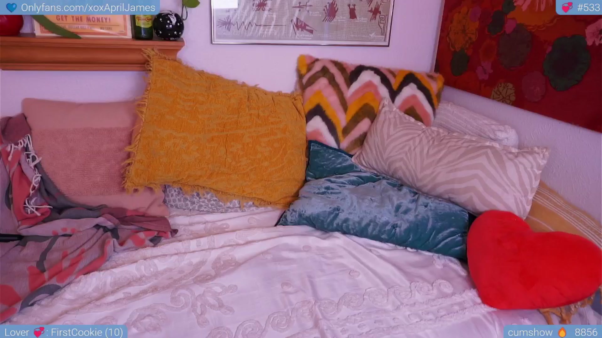 Gallery image thumbnail from AprilJames's myfreecams stream on, 05/04/2025, 01:30 image 1 of 20