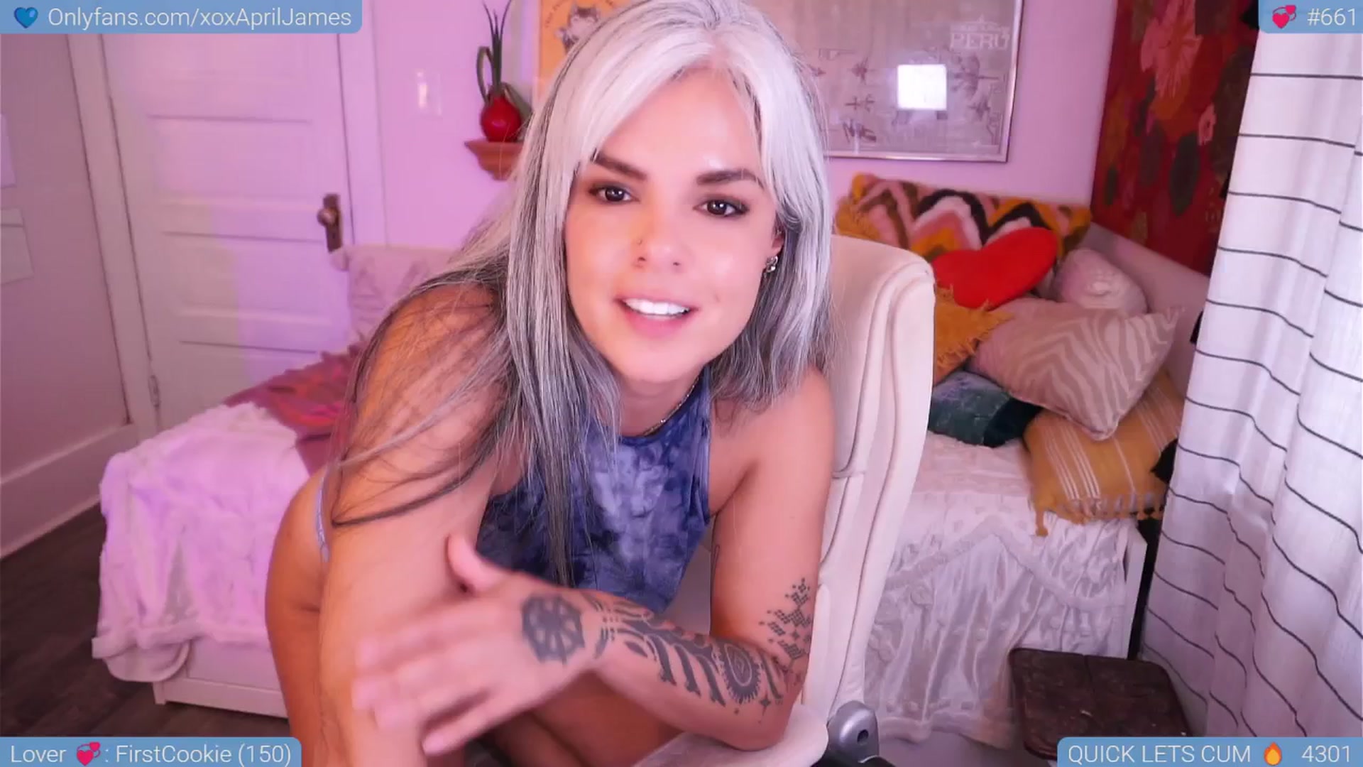 Gallery image thumbnail from AprilJames's myfreecams stream on, 05/05/2025, 24:52 image 13 of 20