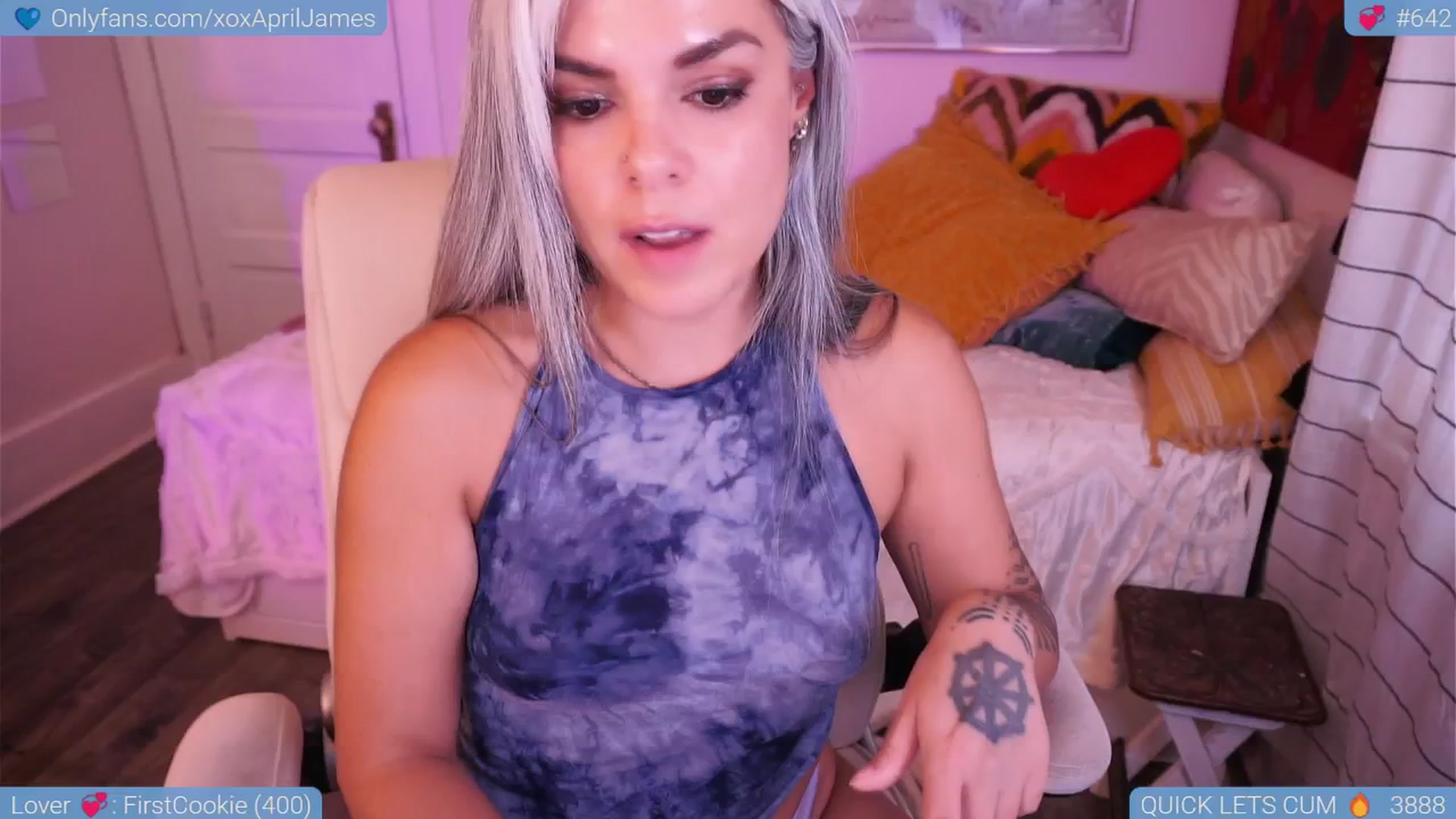 Gallery image thumbnail from AprilJames's myfreecams stream on, 05/05/2025, 24:52 image 18 of 20
