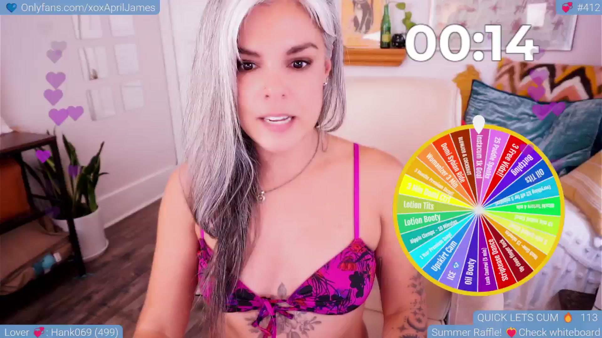 Gallery image thumbnail from AprilJames's myfreecams stream on, 05/26/2025, 23:39 image 7 of 20