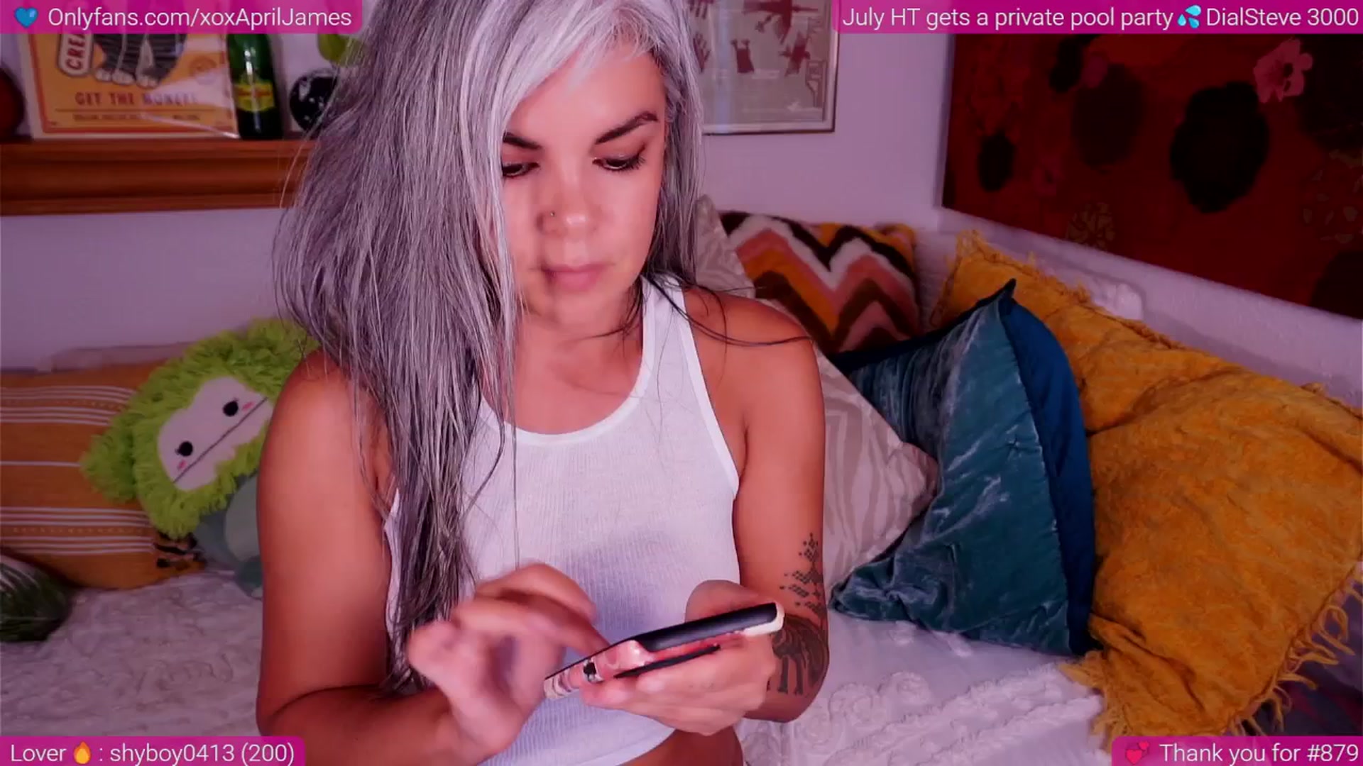 Gallery image thumbnail from AprilJames's myfreecams stream on, 07/07/2025, 02:52 image 1 of 20
