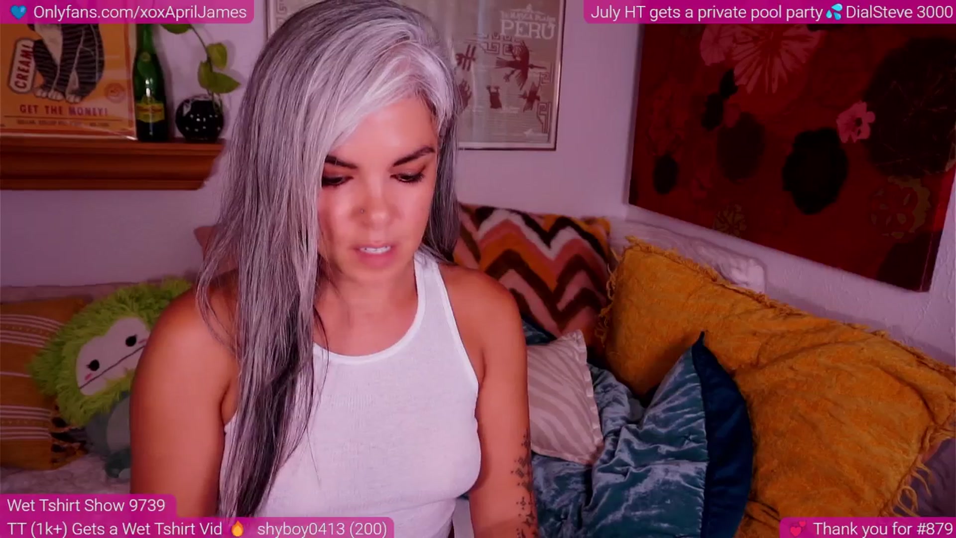 Gallery image thumbnail from AprilJames's myfreecams stream on, 07/07/2025, 02:52 image 8 of 20