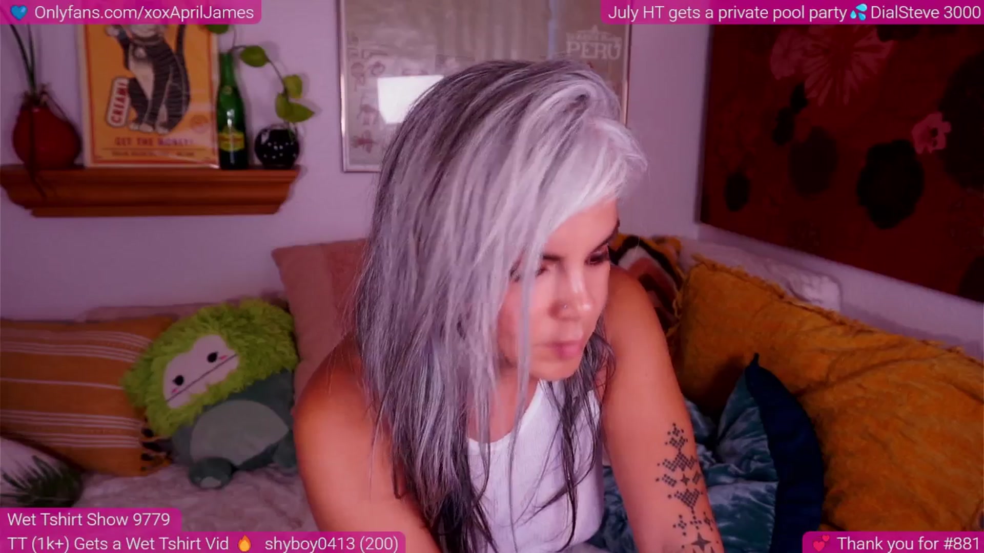 Gallery image thumbnail from AprilJames's myfreecams stream on, 07/07/2025, 02:52 image 6 of 20