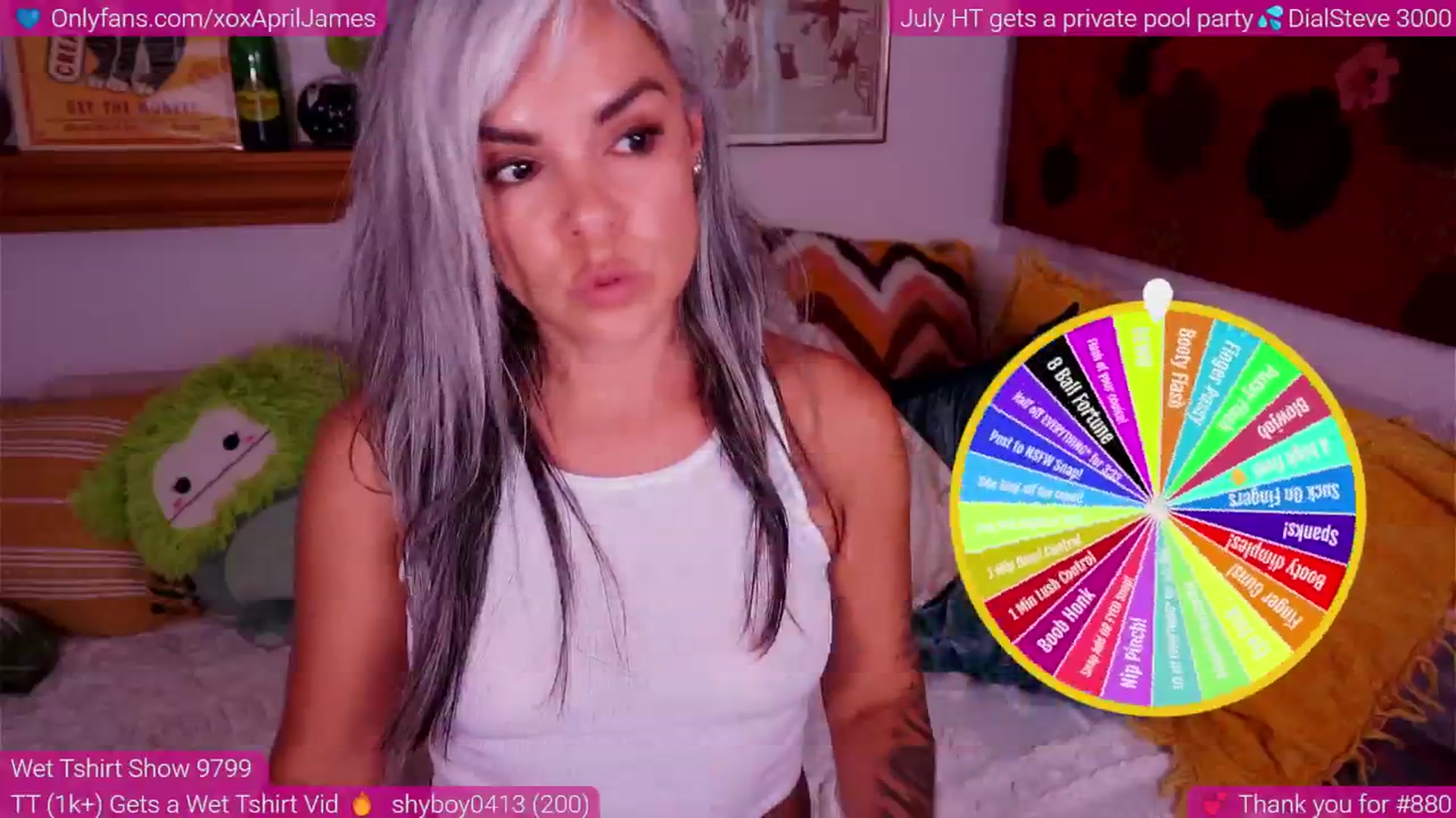 Gallery image thumbnail from AprilJames's myfreecams stream on, 07/07/2025, 02:52 image 3 of 20