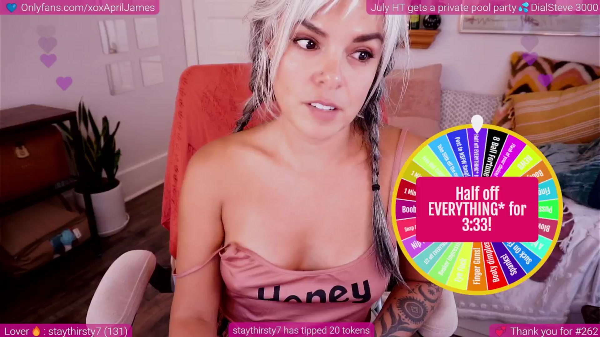Gallery image thumbnail from AprilJames's myfreecams stream on, 07/12/2025, 18:16 image 7 of 20